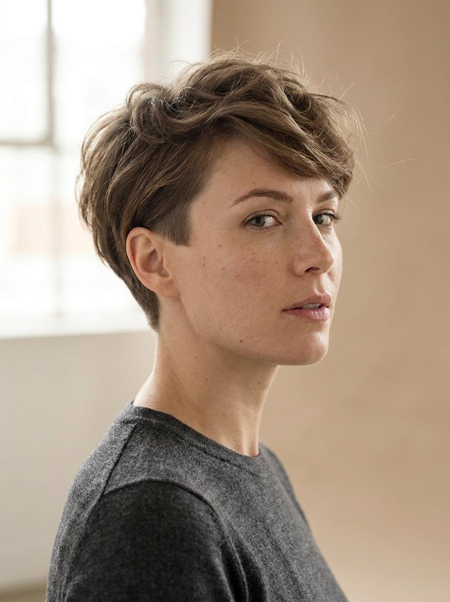 Pixie mit Undercut – moderne Frisur für kurze Haare